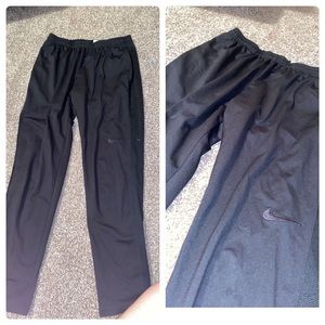 black nike sweat pants